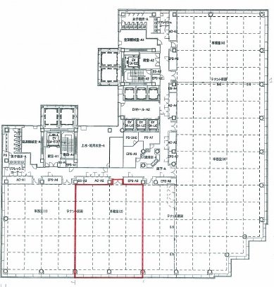 住友不動産新宿オークタワービル14F 間取り図