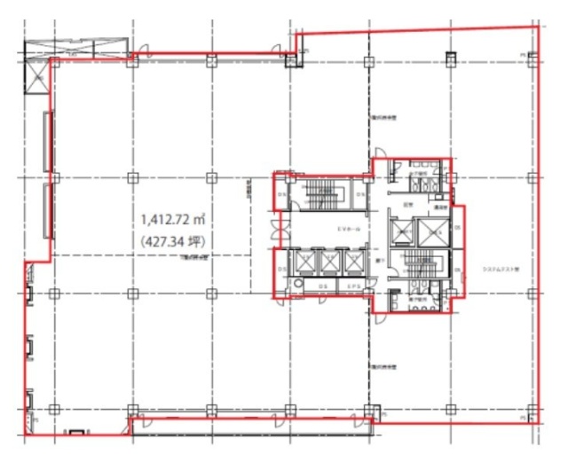 第二証券会館2F 間取り図