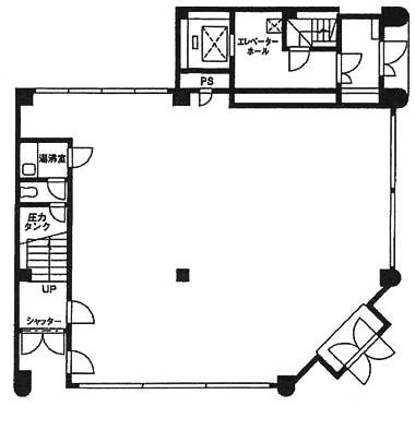 藤田ビル1F 間取り図