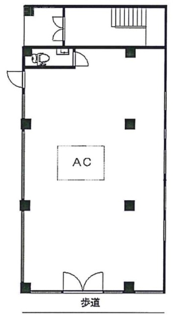 笠井ビル1F 間取り図