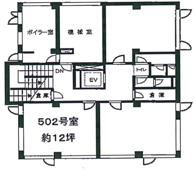 新代々木ビル502 間取り図