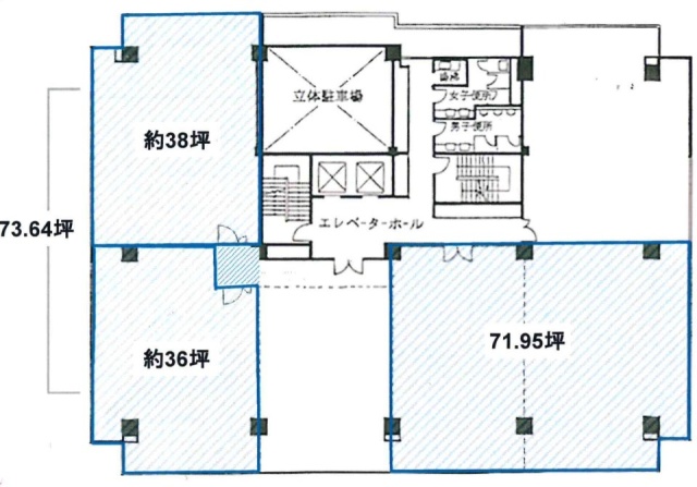 メットライフ柏ビル2F 間取り図