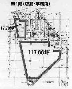 CRD南青山ビル1F 間取り図