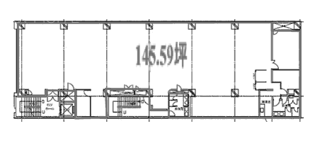 池尻大橋ビル2F 間取り図