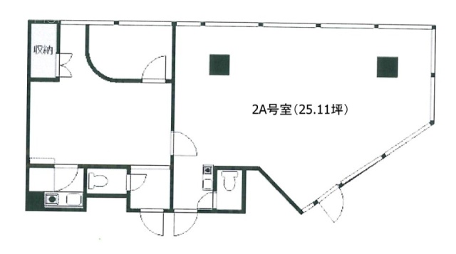 ブリエール永山2A 間取り図