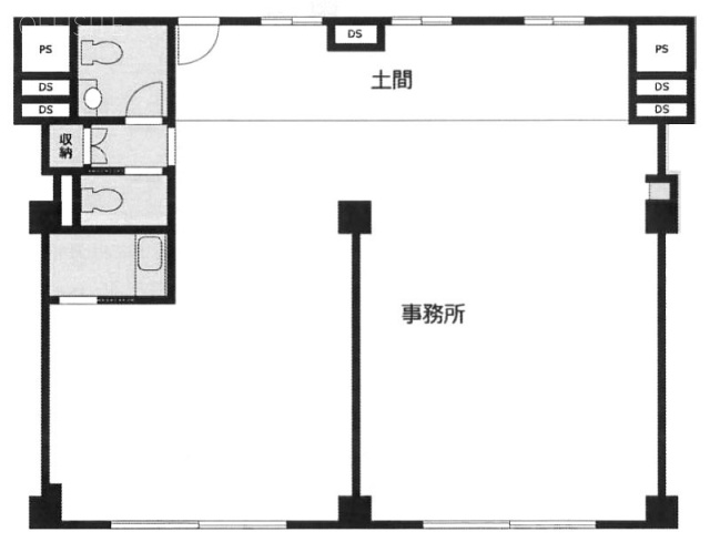 渋谷コープ403 間取り図