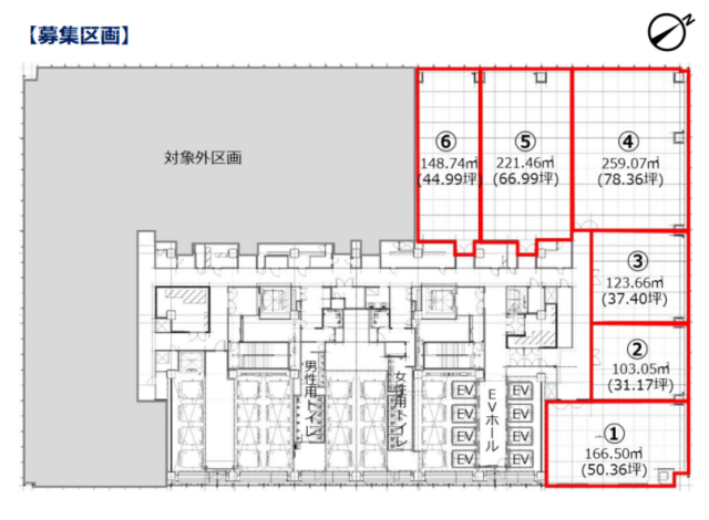 TOFROM YAESU TOWER(トフロムヤエスタワー)10F 間取り図