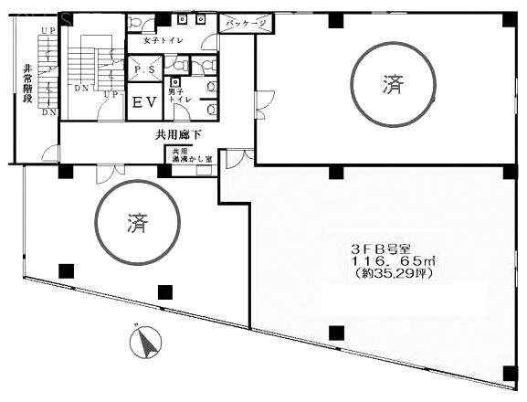 六本木ゲッツビルB 間取り図