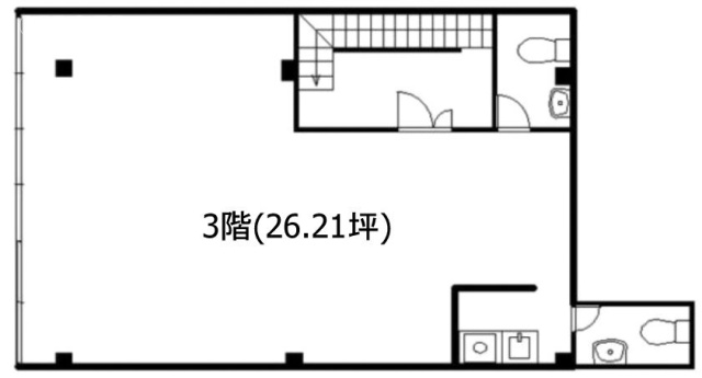 南品川TPビル3F 間取り図