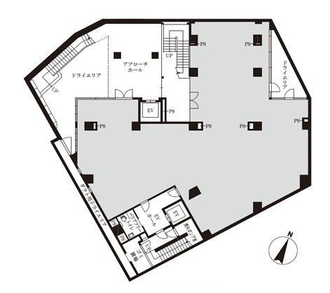 Gビル神宮前01B1F 間取り図