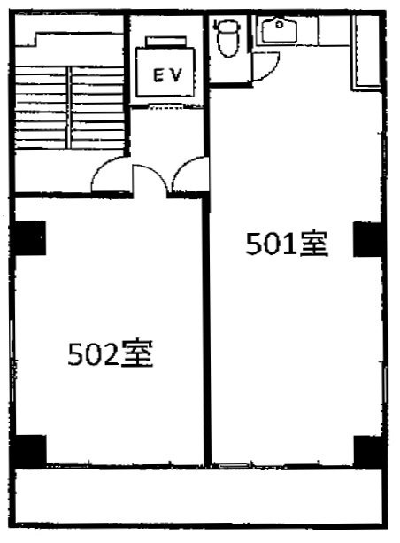 桜田ビル501 間取り図
