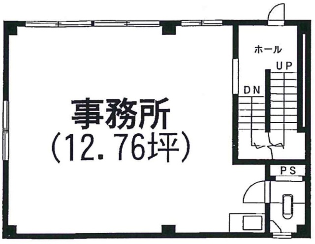 タカケンNO.4ビル2F 間取り図