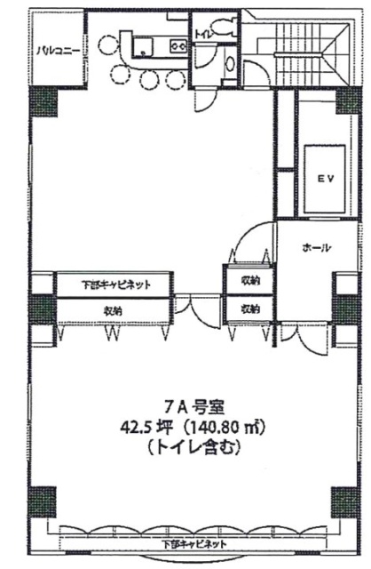 ジェイグランデⅢA 間取り図