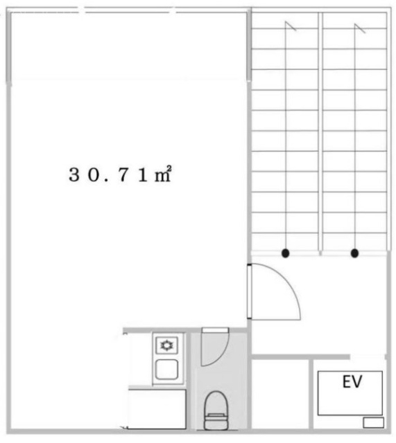 八重洲シティビル4F 間取り図