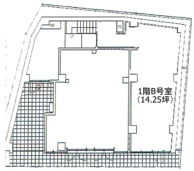 クーカイテラス茗荷谷B 間取り図