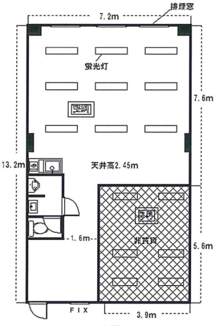 立石店舗ビル210 間取り図