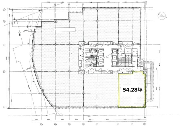 朝日生命代田橋ビル3F 間取り図