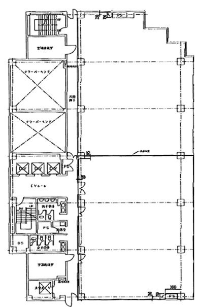 日本生命南麻布ビル7F 間取り図