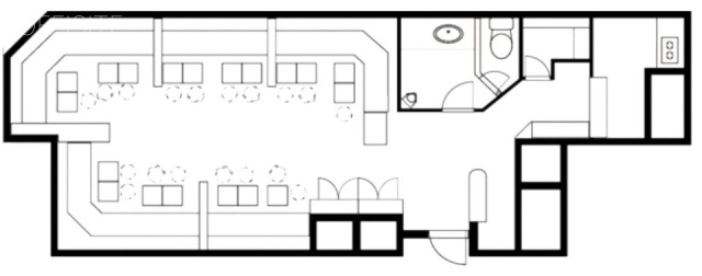 第6トーアビル703 間取り図