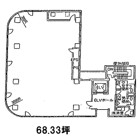 リードシー八丁堀2F 間取り図