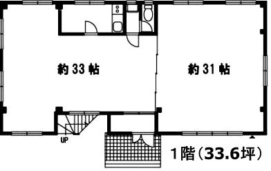 コトブキビル1F 間取り図