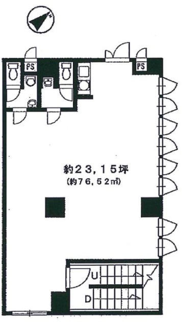 サンパーク恵比寿303 間取り図