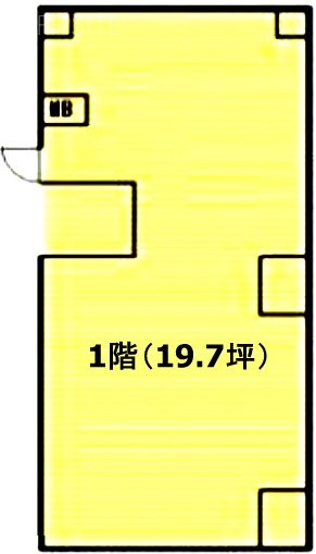 シティコーポ西日暮里1F 間取り図