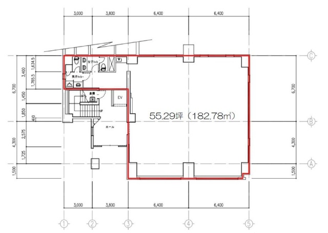 クレアレーヴ大森1F 間取り図