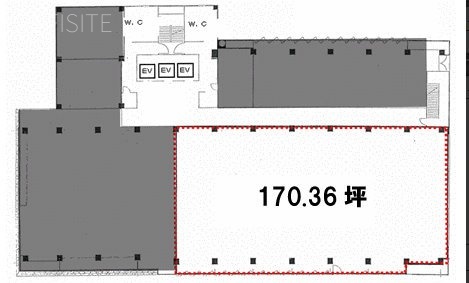 A-PLACE馬車道5F 間取り図