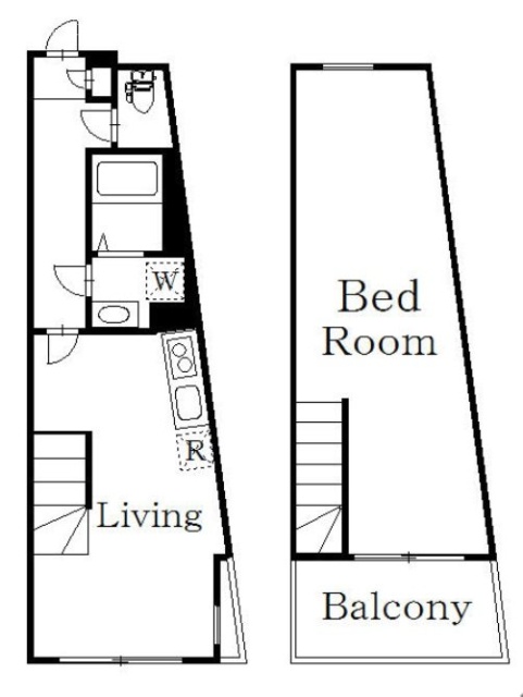 ヴェールコート野方4F~5F 間取り図