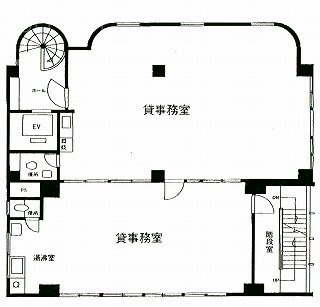 細野第一ビル4F 間取り図