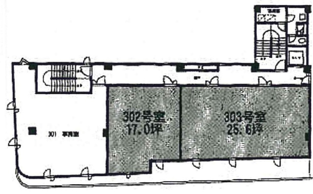 玄養ビル303 間取り図