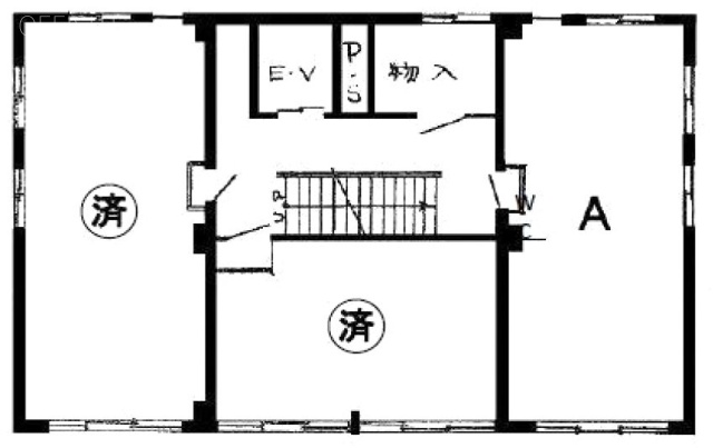 東邦深澤ビルA 間取り図