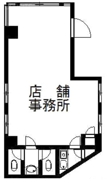 KDビル4F 間取り図