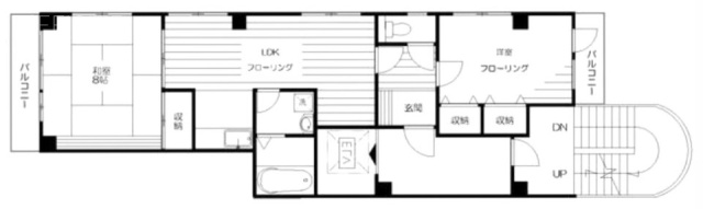 TRUST VALUE三田6F 間取り図