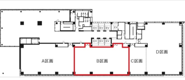 フロンティア武蔵小杉 N棟B 間取り図