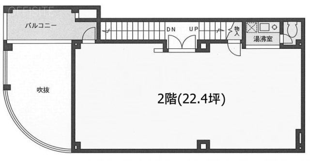 ACE中目黒2F 間取り図