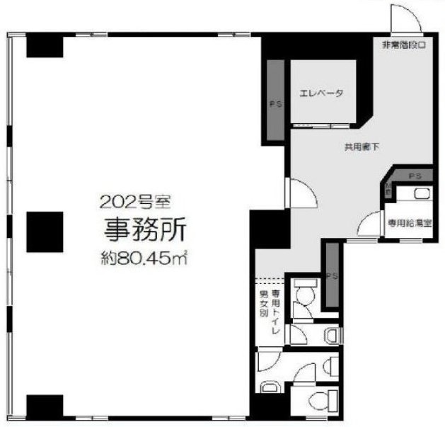 アメニティハイツ小川2F 間取り図