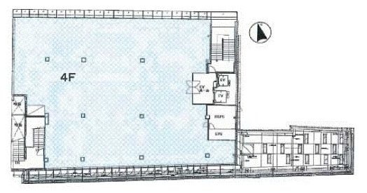 フレーム神南坂4F 間取り図