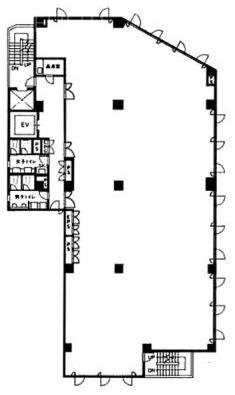 キリン1STビル3F 間取り図