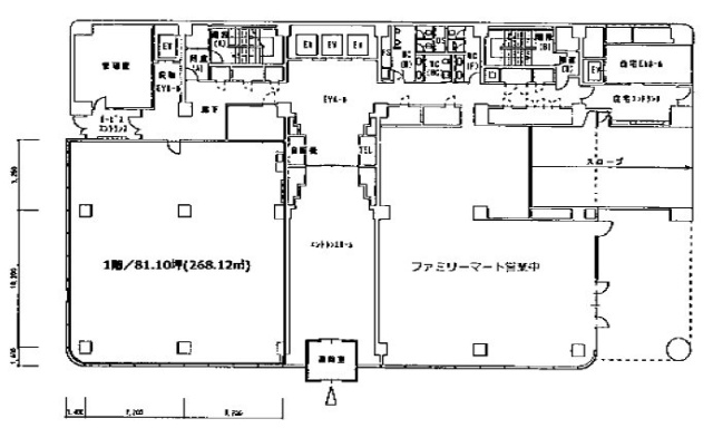 芝公園NDビル1F 間取り図