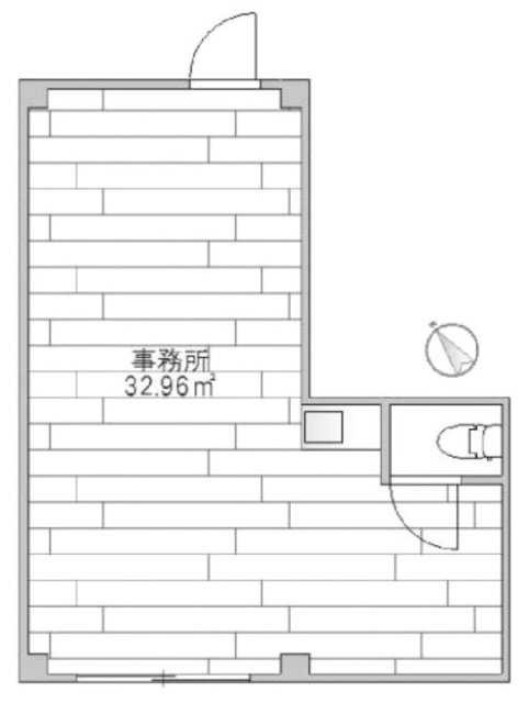糸日谷ビル202 間取り図
