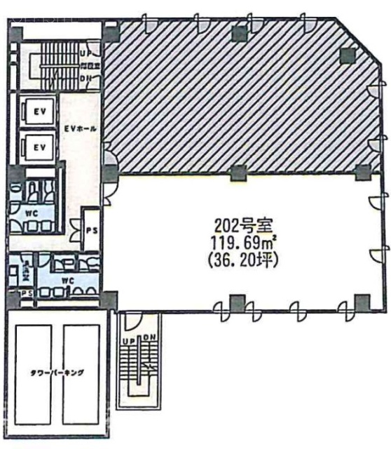 belle横浜202 間取り図