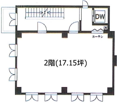 MEPO Ⅱビル2F 間取り図