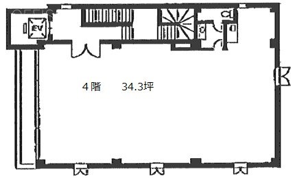 ARCビル4F 間取り図