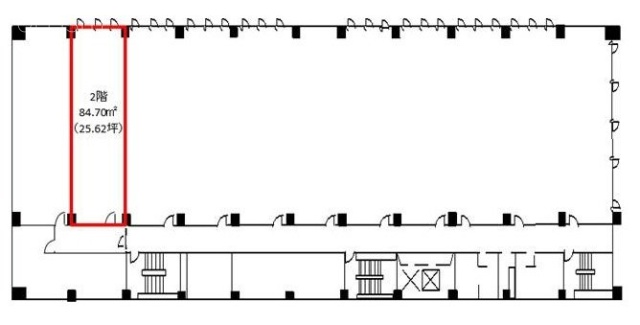 千葉第一生命ビル2F 間取り図