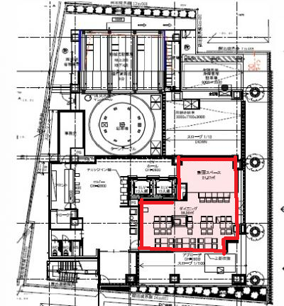 アパホテル(京成上野駅前)ビル1F 間取り図