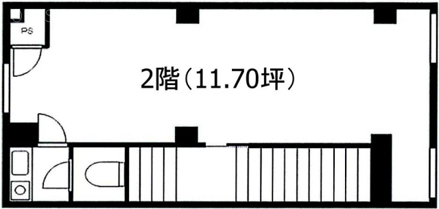 中澤ビル2F 間取り図