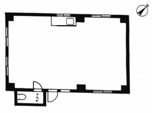 矢後ビル202 間取り図