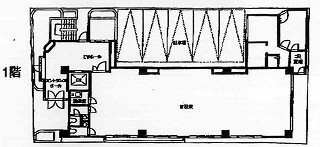 木原造林市谷ビル1F 間取り図